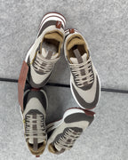 Loro Piana Weekend Walk Ergonomic Multi-Panel Casual Sneakers sole and tread detail