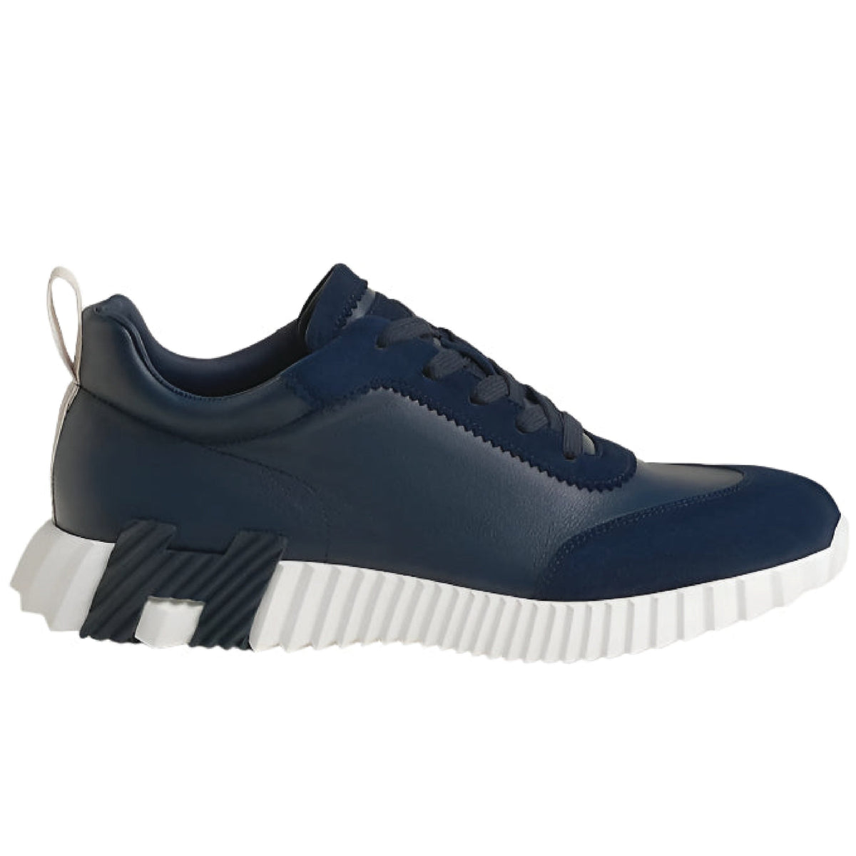 Hermès Bouncing Sneaker – Navy Mesh & Suede Goatskin (Men’s,) view 1