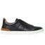 Premium luxury Zegna triple stitch black/brown view 1