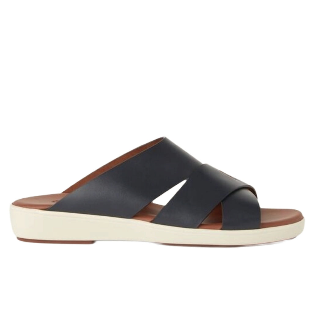 Loro Piana Palm Sandal crisscrossed straps Blue view 1