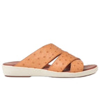 Loro Piana Palm Walk Sandal in ostrich leather. view 1